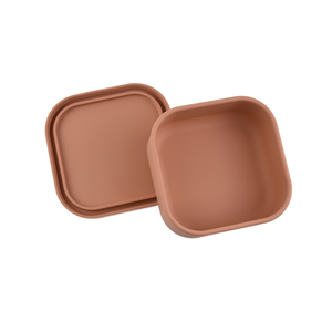 Stackable Silicone <b>Lunch</b> <b>Box</b> BPA Free Kids Silicone Snack Containers Silicone Food Storage Containers with Lids - Product Image 2