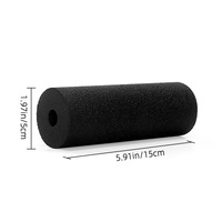 Rodillo de Espuma EPP Mini, Juego de Columnas de Yoga, Rodillo de Masaje Portátil para Alivio Muscular, para Entrenamiento Físico, Ejercicio Diario