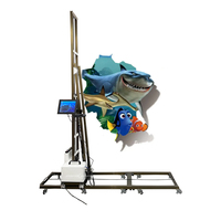 Imprimante UV intégrée 2-en-1 MAXWAVE 3D pour murs et sols, imprimante jet d'encre automatique pour céramique, verre et métal