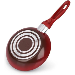 6 Piece with Glass Lids Wood Handles Oven Dishwasher Safe Modern Design for Gas <b>Induction</b> Stoves Ceramic Non-Stick <b>Cookware</b> <b>Set</b> - Product Image 4