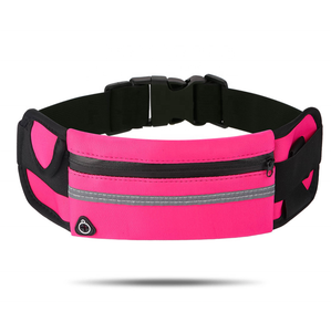 Venta al por mayor de neopreno impermeable Fitness Fanny Pack elástico Running Belt Sports Riñonera con portabotellas - Product Image 6
