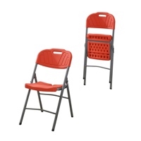 Chaise de conférence portable, chaise pliante en plastique pour salle de réunion, chaise de salle à manger, chaise d'extérieur pour événements hôteliers, location, HDPE, capacité de charge élevée, empilable