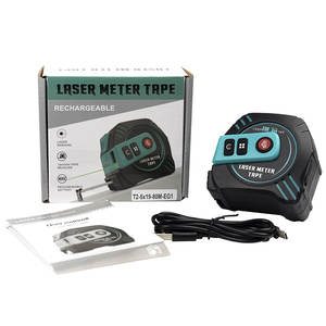 Professioneller 2-in-1 Grüner Laser-Entfernungsmesser Intelligentes Digitales Maßband 5M Lineal und 80M Distanzmesser für Industriellen Einsatz - Product Image 2