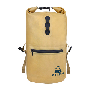 Mochila Impermeable <span class=keywords><strong>MiRen</strong></span> Personalizada de 16 Litros, TPU, con Tubo Seco, Portátil, Casual, 2 Correas para Hombro, Colores Amarillo/Azul/Negro, para Escalada - Product Image 1