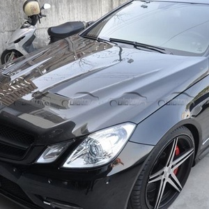 ฝาครอบเครื่องยนต์คาร์บอนไฟเบอร์สำหรับ Mercedes Benz E Class W207 E300 E350 E63 อัพเกรดช่องระบายอากาศด้านหน้า - Product Image 3
