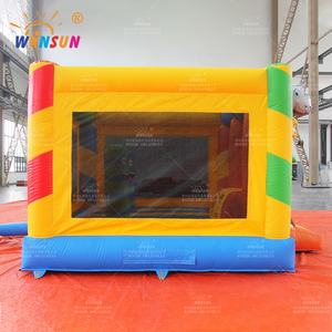 Château gonflable WINSUN Giraffe Fun House pour enfants, avec toboggan latéral, idéal pour jouer et sauter en extérieur - Product Image 5