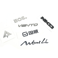 Écusson Souple Doré en Gros, Logo 3D Souple de Luxe à Finition Miroir pour Cosmétiques, pour Importateurs de Bouteilles de Parfum et de Produits de Soin de la Peau