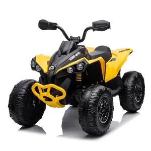 Licensed Can Am 24V ATV 4x4 Kids Ride On Car Renegade Quad ATV For Kid Electric