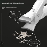 Coupe-ongles en acier inoxydable à large ouverture, coupe-ongles durable et portable, fournitures pour techniciens des ongles, outils pour les ongles