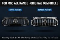Grille de calandre avant d'origine pour MG 5 MG5 110cm en ABS, protection de radiateur en maille, pièces de rechange, garantie 1 an
