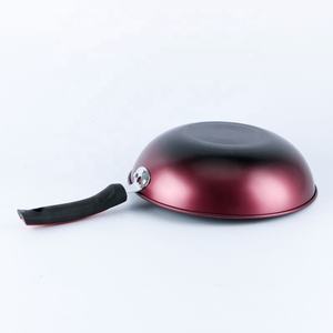 Cuisinière à gaz en fonte de haute qualité à prix bas, vente en gros, cuisine professionnelle, <span class=keywords><strong>wok</strong></span> antiadhésif à fond plat - Product Image 4