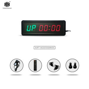 [Hong Hao] Hoogwaardige Digitale <span class=keywords><strong>Timer</strong></span> 1.5 Inch Cross Fit Interval <span class=keywords><strong>Timer</strong></span> Stopwatch Programmeerbare Led Gym <span class=keywords><strong>Timer</strong></span> Wandklok - Product Image 6