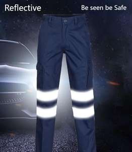 Tùy Chỉnh Cao Phản Quang Cotton Quần Thoáng Khí Mềm Mại Nhẹ An Toàn Quần Áo Cho Nơi làm việc Với Logo Hỗ Trợ - Product Image 5