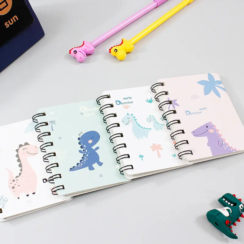 High Quality New Design Mini Notebook Premium Custom Printed Spiral Notebook For Students
