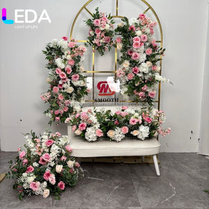 Decoraciones de Boda LEDA, Arreglo Floral, Flores Colgantes, Flores Artificiales Azules para Boda - Product Image 3