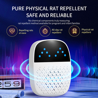 Nouveau design, répulsif à ultrasons électrique efficace en ABS solide, piège anti-nuisibles avec prise pour la maison et le bureau