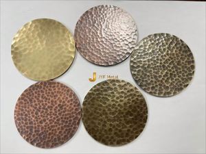 Placa de Acero Inoxidable de Grado 304 con Forma Personalizada de Fábrica EX305, Acabado Martillado a Mano, Estándar JIS, Decoración de Interiores - Product Image 3