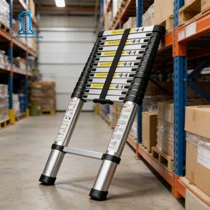 Industrial Non-Slip Metal Wall <strong>Spacer</strong> for Telescopic Straight <strong>Ladders</strong> Metal Support Pad Universal <strong>Ladder</strong> Accessory - Product Image 5