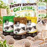 Litière pour chat de qualité supérieure, écologique, 20 kg, bentonite naturelle, contrôle des odeurs, sans poussière, agglomération rapide, pour commandes en gros