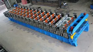 Brand New Double Layer Roof Tile Roll Forming Machine Profile Glazed Tile Machine