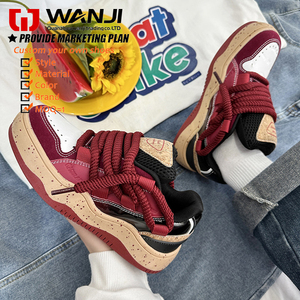 Nuevo estilo de moda Casual cómodo logotipo personalizado de cuero impermeable Zapatos <span class=keywords><strong>Zapatillas</strong></span> de deporte para los hombres - Product Image 4