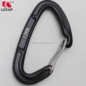 Aluminum Climbing Carabiner Clip Heavy Duty Caribeaners Small Carabiners Clip For Dog Leash Camping Hiking Outdoor Gym Etc.