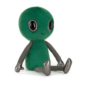 Peluche Alienígena JC Zyllan, Adorable Peluche Verde <span class=keywords><strong>Extraterrestre</strong></span> en Stock, Muñeco Suave de Monstruo Espacial - Product Image 4