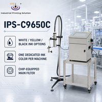 Máquina de Codificación de Inyección de Tinta Continua de Alto Contraste con Tinta Blanca IPS-C9650C para Líneas de Producción Industrial