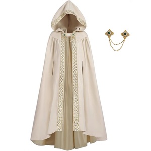 Nuovi Mantelli con Cappuccio in Stile Vintage Medievale Gotico, Cappa per Uomo e Donna, Abito per Feste, Costumi Anime, Set da Mago - Product Image 4