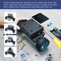 Kit de châssis de voiture robot auto-équilibrant pour bricolage