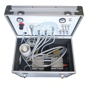 Portable dental unit with silent air compressor dental high speed compressor