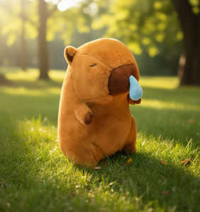 Simpatico peluche di capibara marrone da 45 cm, morbido animale di peluche per bambini, regalo unisex - Product Image 2