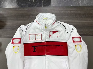 USA <strong>Size</strong> <strong>Plus</strong> <strong>Size</strong> Thick F1 Coats Racing Suit Inspired Team Embroidered <strong>Waterproof</strong> Zipper Cotton Moto Biker Winter Riding <strong>Jacket</strong> - Product Image 3