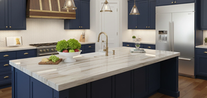 Cuarzo de Vietnam Roma Travertino en Losa Grande, Diseño Moderno en 3D, Ecológico para Cocina, Baño, Hotel y Hospital - Product Image 3