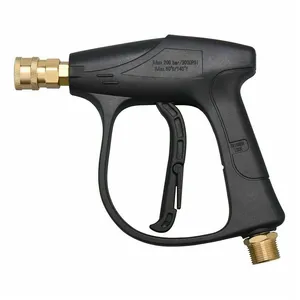 Lavadora de alta presión pistola de chorro de agua a 3000 PSI presión de presión arandelas coche limpio 1/4 liberación rápida para coche lavadora de agua arma herramientas GS