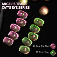 Nouvel arrivage Tendance Cat Eye Gel Polish 5 couleurs Sharp Flash Petite ampoule personnalisée Marque OEM pour l'art