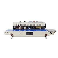 Machine de thermoscellage horizontale automatique FR-1000, sachets en film plastique, scelleuse à bande continue, imprimante à encre, sachets en papier alimentaire