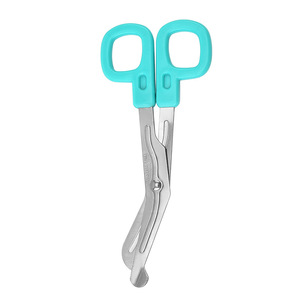 Ciseaux d'infirmière manuels de marque MMC certifiés CE, ensemble de ciseaux EMT pour traumatisme, cisailles EMC/EDT de 7,5 pouces, instrument de premiers secours d'urgence pour gaze - Product Image 1