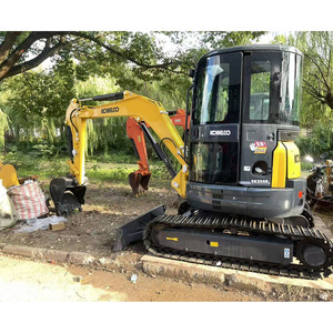 รถขุดขนาดเล็ก Kobelco SK35SR มือสอง ขนาด 3.5 ตัน ของแท้จากญี่ปุ่น ระบบไฮดรอลิก พร้อมห้องโดยสาร เหมาะสำหรับงานในพื้นที่แคบ ไม่มีการเลื่อนท้ายรถ - Product Image 1