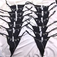 Rantai Pinggang Kristal 12 Zodiak One Piece Custom, G-String Wanita Personal, Lingerie Wanita, Rantai Tubuh, Pakaian Dalam