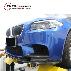 5 series F10 M5 3D carbon fiber front lip with rear diffuser fit for 5 series F10 M5 carbon finber front and rear spoiler