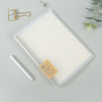 Languo Page de ligne classique avec logo personnalisé, cahier B5 de bureau, couverture en PP, reliure thermique à spirale, papier de haute qualité