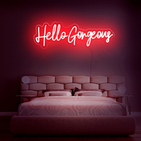 Enseigne Néon LED Logo Joyeux Anniversaire, Fabrication Personnalisée Sans MOQ, Livraison Directe pour Bars, Fêtes, Mariages et Décoration Intérieure