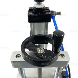 Machine à sceller les bouteilles en verre à roulement pneumatique, petite machine de capsulage pour flacons de parfum en verre - Product Image 5