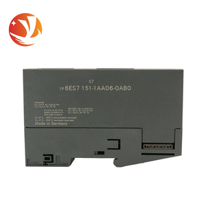 ยี่ห้อใหม่ SIEMENS 6ES7 151-1AA06-0AB0 6ES7151-1AA06-0AB0 โมดูลอินเทอร์เฟซ PLC คอนโทรลเลอร์แบบตั้งโปรแกรมได้ - Product Image 1