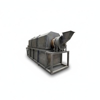 Équipement commercial de biochar pour les déchets de coques d'arachides, four de carbonisation à haute température avec chauffage uniforme, capacité de 600 kg/heure
