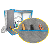 Boîtier d'imprimante 3D en résine OEM de grande taille avec kit de ventilation réglable pour imprimante 3D en résine compatible avec Anycubic Elegoo