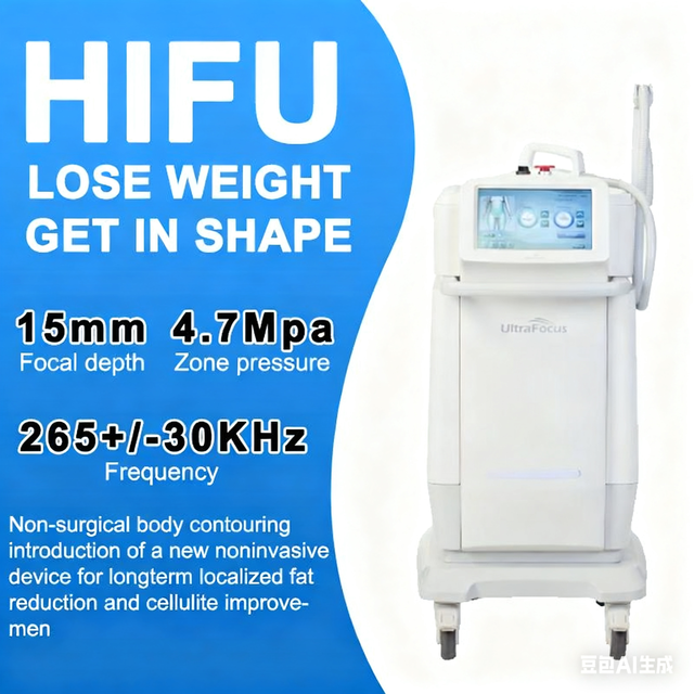 Professional Ultrasound Hifu Machine Weight Loss Machine Slimming Products Hifu Machine Fat Slimming Machine Salon Equipment