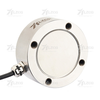 Ingeniería de automatización industrial 500kN Botón Sensor de fuerza de compresión Control de medidor de tensión 10/20/30/50/100t Célula de carga 1000kN