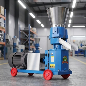 Nouvelle machine professionnelle de fabrication de <span class=keywords><strong>granulés</strong></span> d'aliments pour volailles 2026, 150-500 kg/h, moulin à <span class=keywords><strong>granulés</strong></span> à matrice plate pour lapins et poissons, entraînement par engrenages 15 kW - Product Image 6